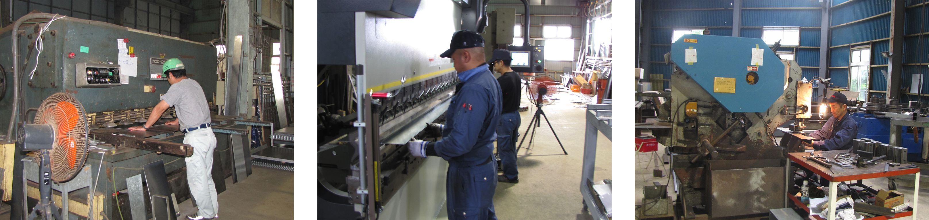 ご要望の寸法に切断・曲げ・穴あけ加工いたします。